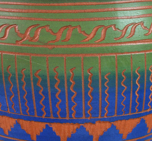 Navajo Hand Crafted Pottery By Artist Derrick Watchman AX129337
